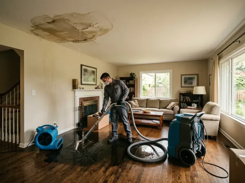 attic-pipe-burst-ceiling-drip-008 — frequently asked questions, Water Damage Restoration & Carpet Care in Glendale, CA